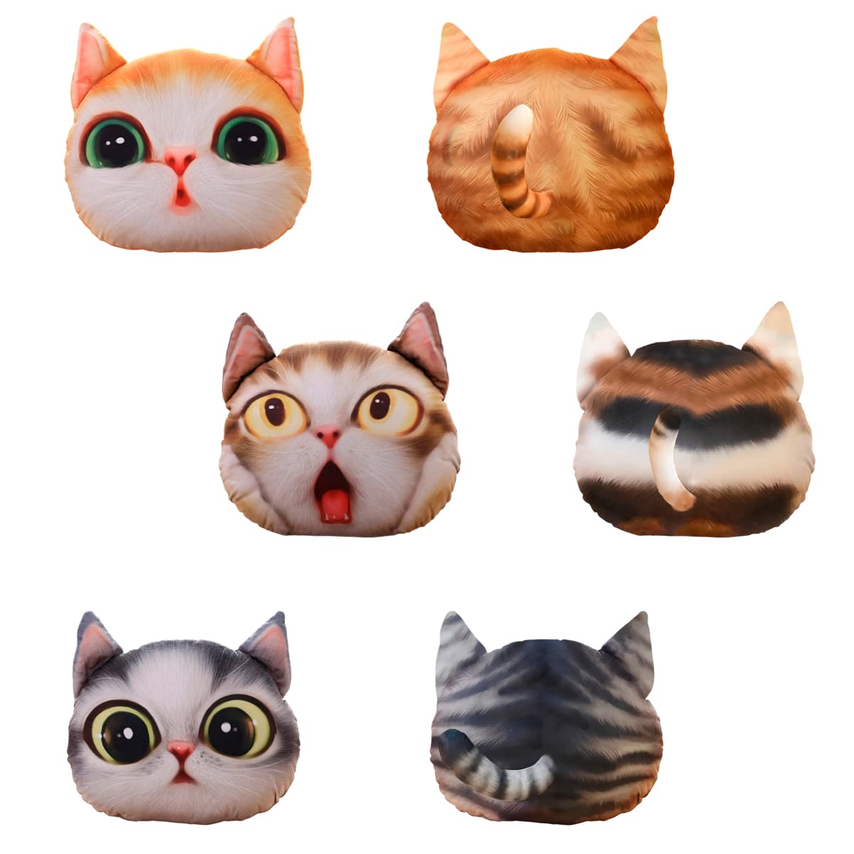 Miniatura 4 de Cojín De Gatos 3D X3 Decoración FDCG3D